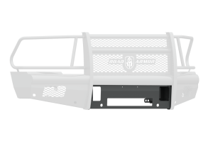 Dodge 2500 Bumper - Front - Road Armor - Vaquero Front Non-Winch Plate - Tex Blk - `10-`18